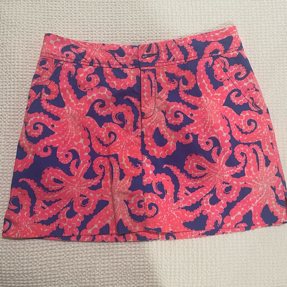 Lilly Pulitzer bright “Nicki Skort” Size 4